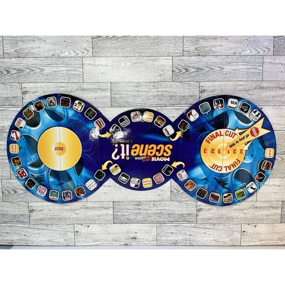 Scene It? Movie 2nd Edition DVD Trivia Board Game Mattel 2007 Preowned COMPLETE - Picture 9 of 10